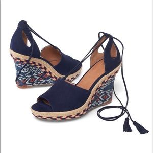 CAbi Red White & Blue Wedges